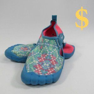 Newtz Water Shoes Blue & Pink Girls Size 13/1